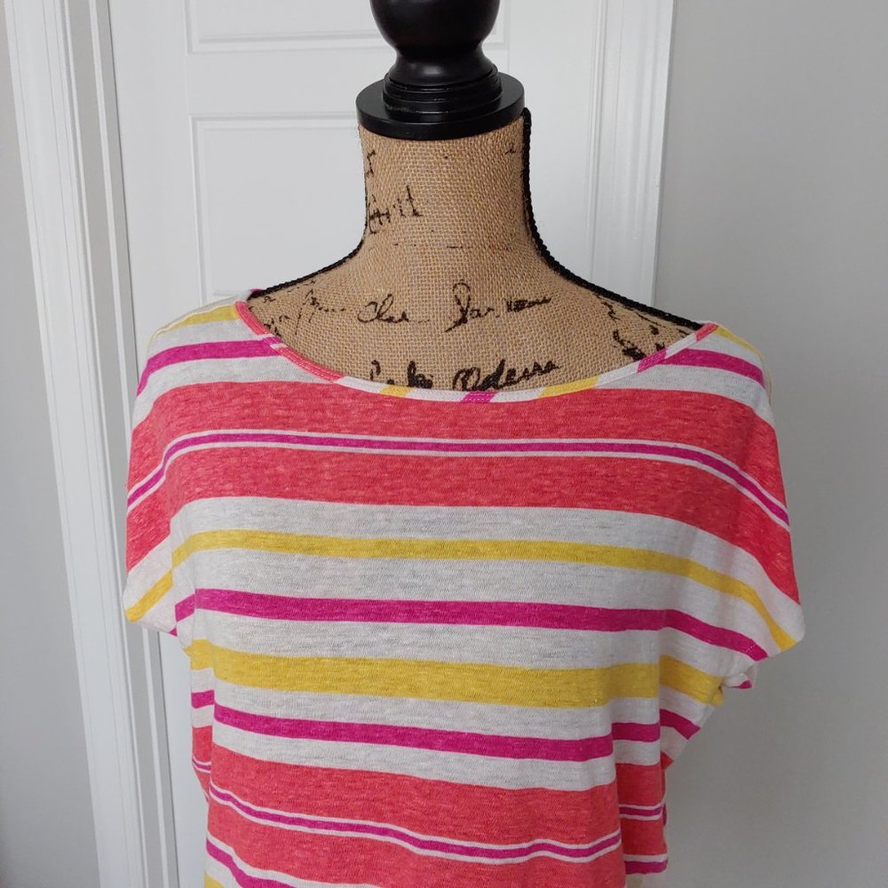 ⭐ LOFT Beach Striped cover-up Large - Picture 2 of 12